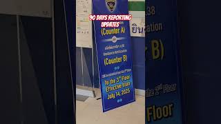 Thailand 90 Days Reporting #90dayreporting #thailand #shorts