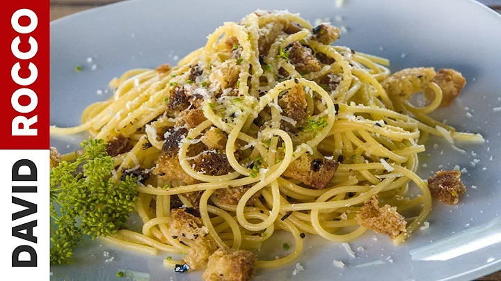How To Make: Spaghetti Aglio Olio with Croutons & ...
