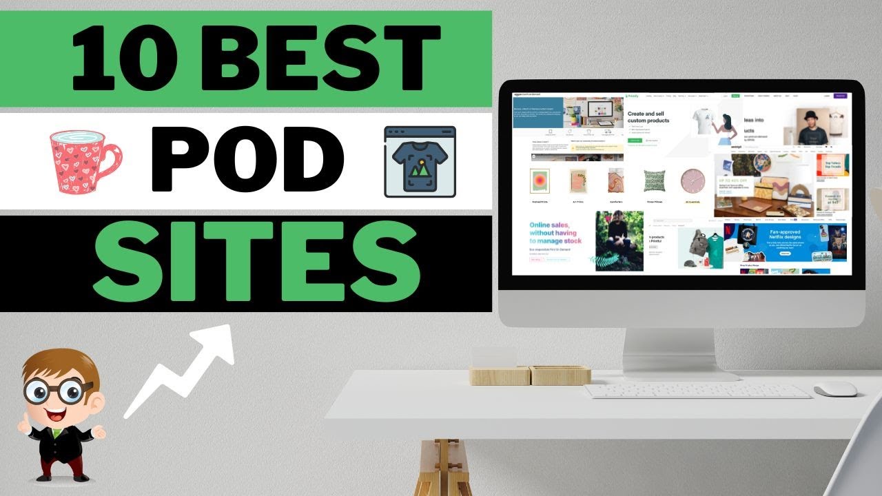 10 Best Print On Demand Sites for Beginners (Start for Free)