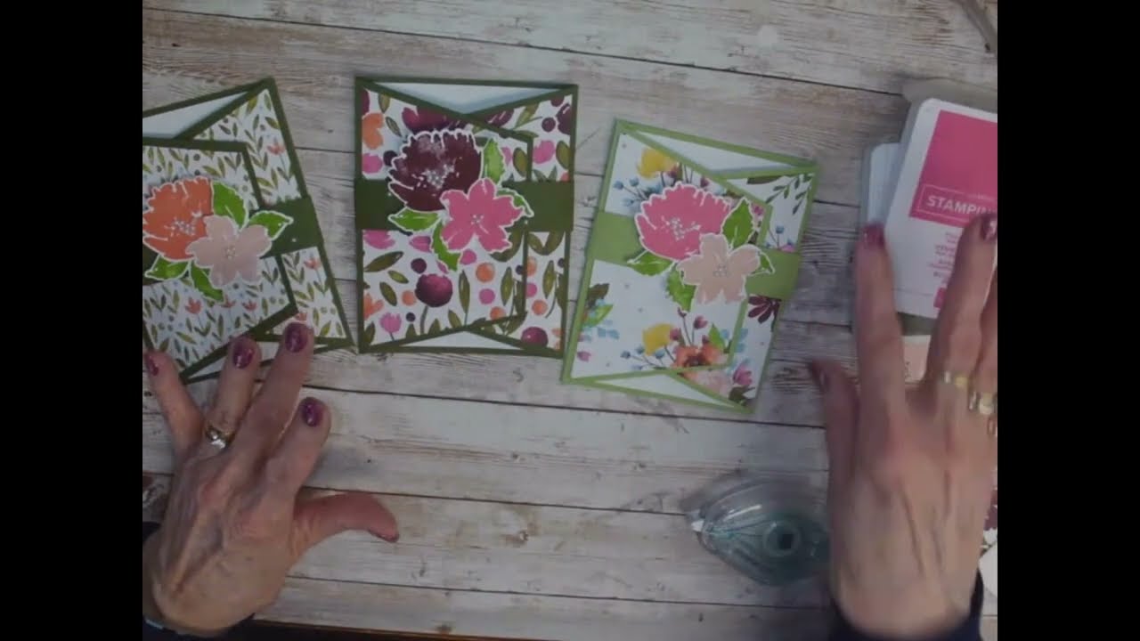 Fun Fold Awash in Beauty DSP