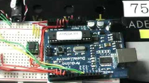 arduino+３軸加速度センサー