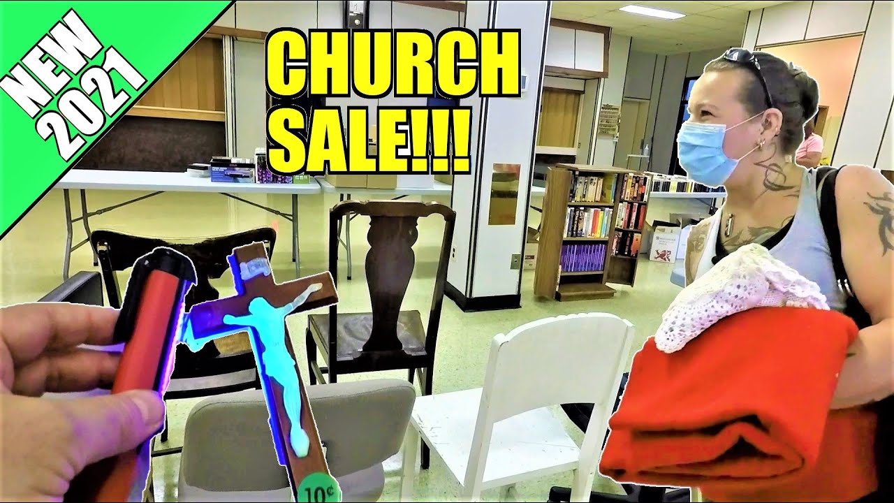 Ep338: CHECK OUT OUR ANTIQUE CHURCH SALE FINDS!!! 😀😀😀