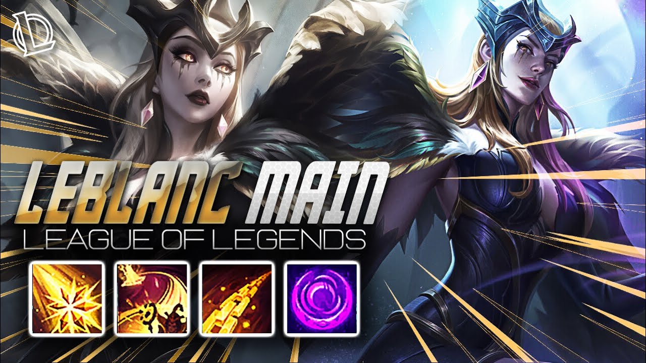 LEBLANC MONTAGE - LEBLANC MAIN | Ez LoL Plays #516 [60 FPS] - YouTube