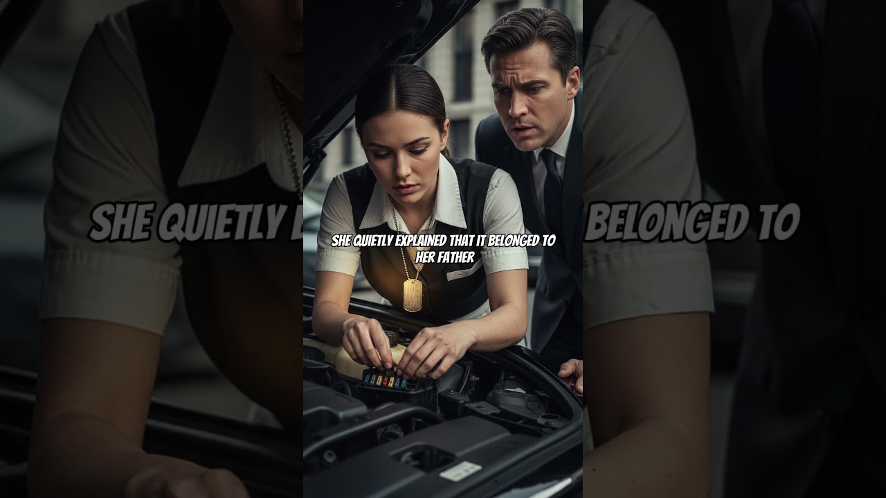 A Humble Waitress Helps Billionaire CEO Fix His Car- Until He Realizes What’s Hanging Around Her Nec