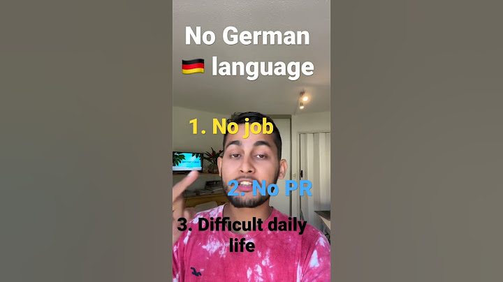 Don’t come to Germany🤔 without learning German language. #youtubeshorts