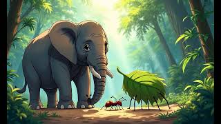 The Elephant and an Ant – A Mighty Friendship | Moral Story for Kids | Animated Friendship Tale Update