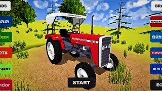 Heavy Tractor Trolley Cargo Simulator :Village Tracktor Drive Simulator screenshot 1