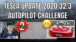 Tesla Software Update 2020.32.3 | Urban Autopilot Challenge Episode 2
