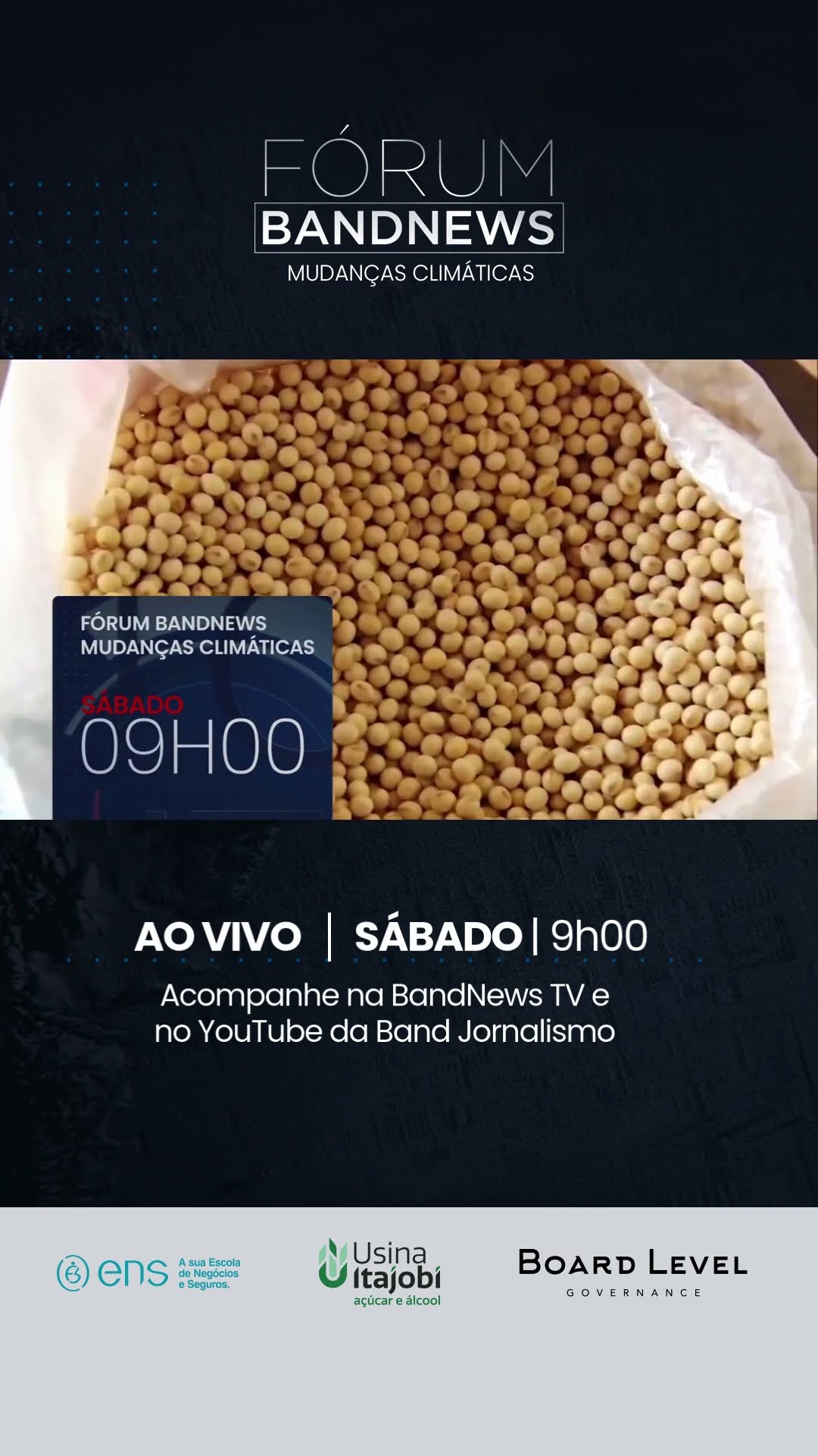 VEM AÍ | FÓRUM BANDNEWS MUDANÇAS CLIMÁTICAS | BANDNEWS TV