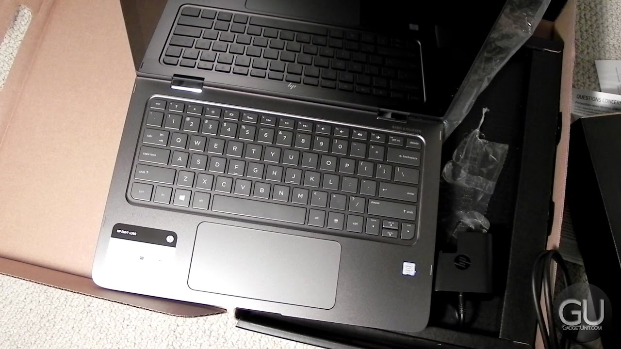 HP ENVY x360 (13-y013cl) - Unboxing / Overview (i7-7500U / 16GB