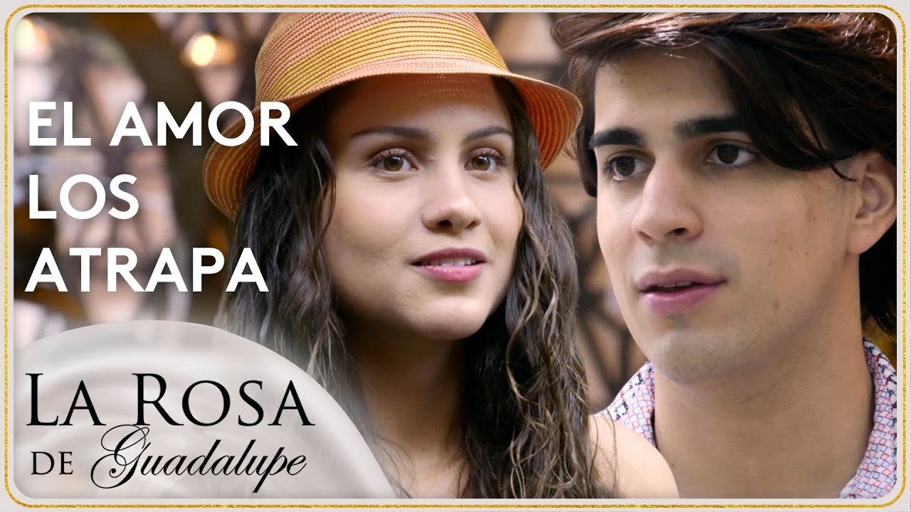 Amanda y Elías quedan perdidamente enamorados a primera vista | La Rosa de Guadalupe
