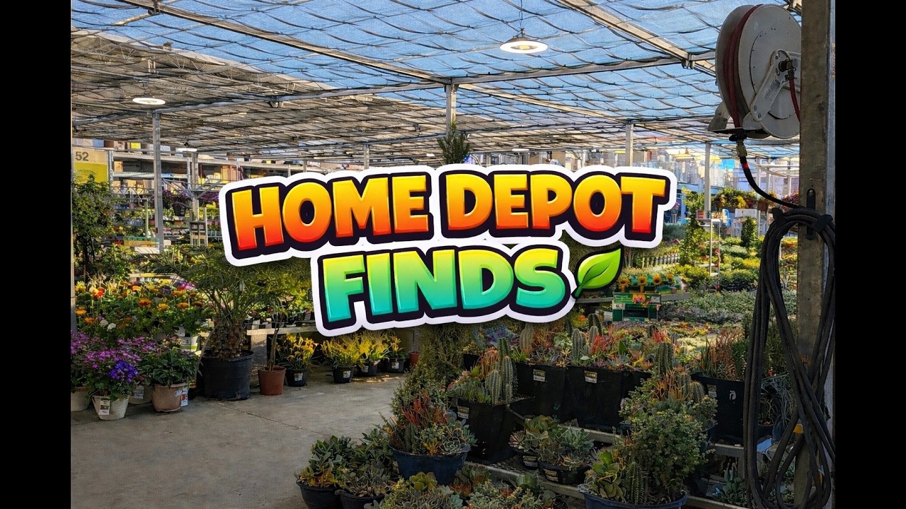 New Home Depot Garden Center Tour 🌿 | Plants, Prices & What We Bought