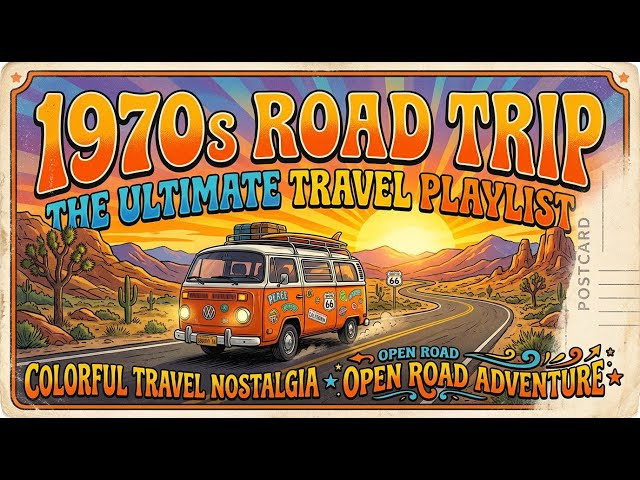 70s Road Trip Mix | Ultimate Classic Hits Journey | Open Highway