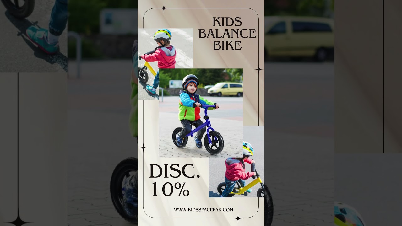 Kids Balance Bike for Toddlers | 10% OFF | Best Starter Cycle for Kids 🚴‍♂️