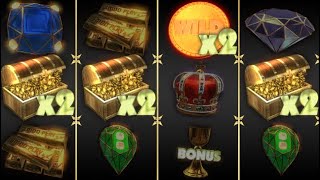 ROYAL GEMS GOLD | MAX BET 🐷 | ŠÍLENÁ VÝHRA 64X 🤯🎰 #SLOT 723 screenshot 3