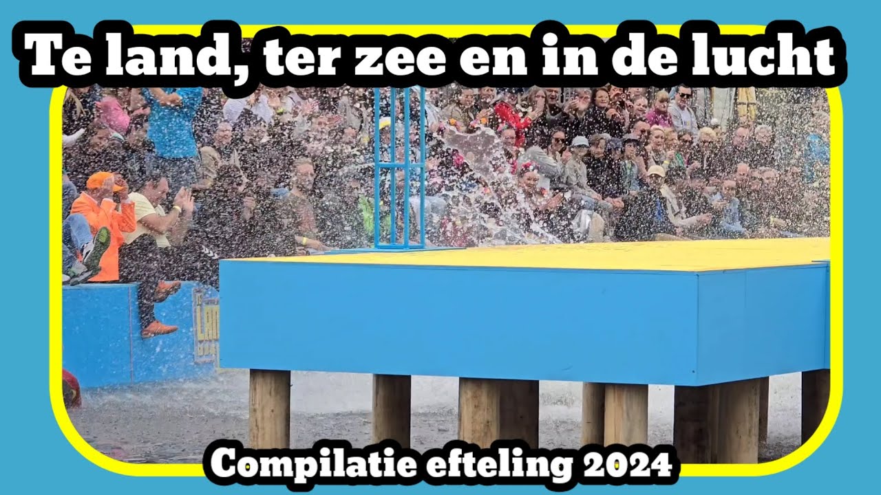 Te land, ter zee en in de lucht compilatie [Efteling 2024]