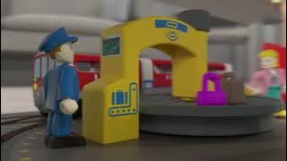 Multi-Level Railway City Set | E3883 | Hape Wooden Train Playset