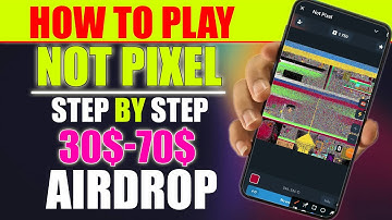 Not Pixel Airdrop | Not Pixel Game Kaise Khele | Not Pixel How to Play | Not Pixel Airdrop Update