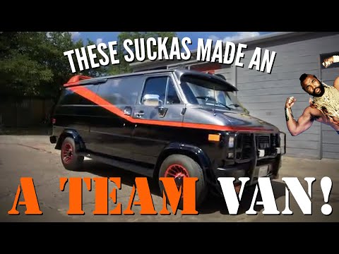 These Suckas Made An A TEAM Van | Screen Machines
