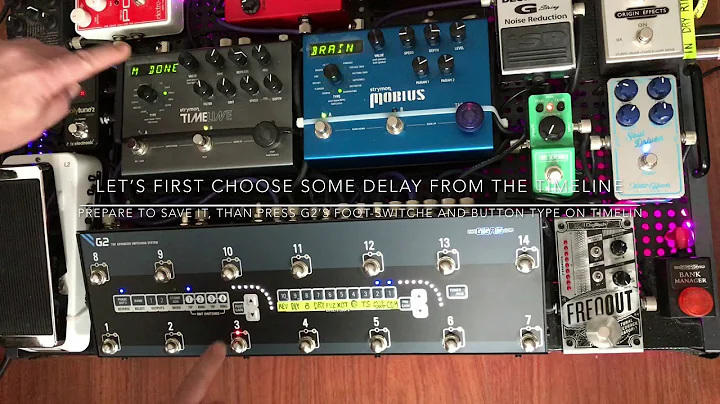The GigRig G2 Midi setup (with Strymon Timeline & Mobius)
