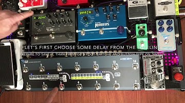 The GigRig G2 Midi setup (with Strymon Timeline & Mobius)