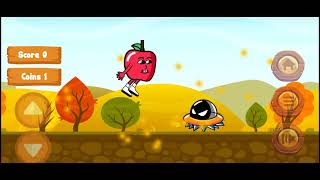 apple and onion running game screenshot 1