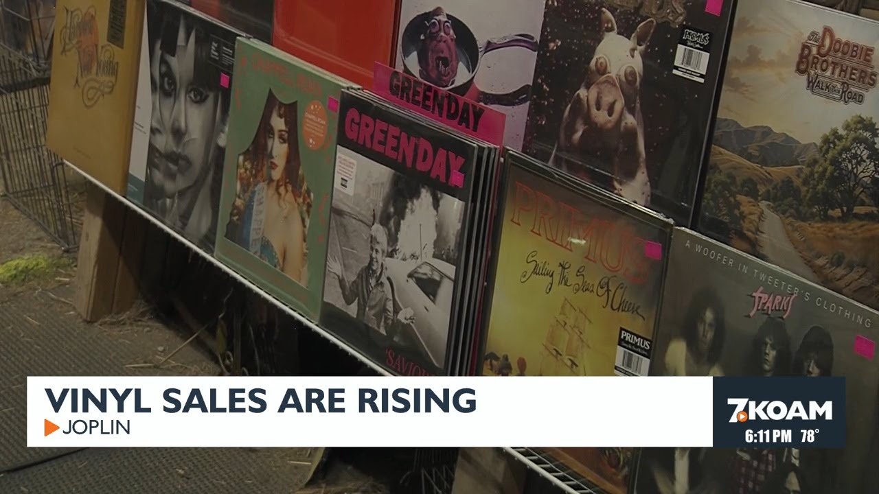 Vinyl sales are rising