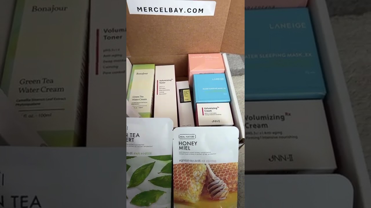 Just got my Korean Skincare Subscription Box from MercelBay and OMG 😍💖