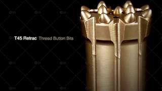 Retrac Thread Button Bits