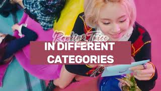TWICE | Ranking All Members In Different Categories