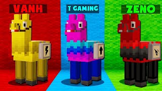 MINI GAME: TRÒ CHƠI TRỐN TÌM LÀNG LẠC ĐÀ MÀU SẮC MINECRAFT ** LẠC ĐÀ CẦU VỒNG NOOB KHÔNG AI TÌM THẤY