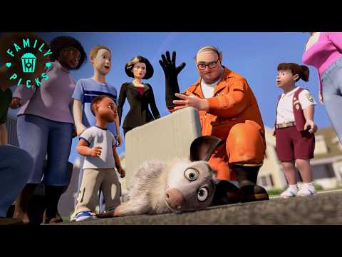 Ozzie the Possum Pretends to be Dead to Help Steal Food | Over the Hedge
