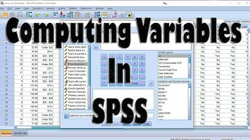 Computing Variables in SPSS