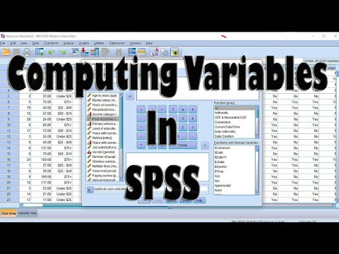 Computing Variables In SPSS