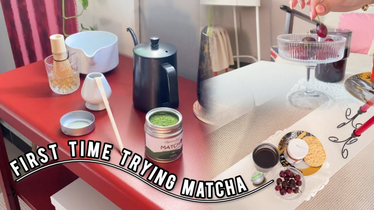 جربت الماتشا 🍵 | Matcha Vlog