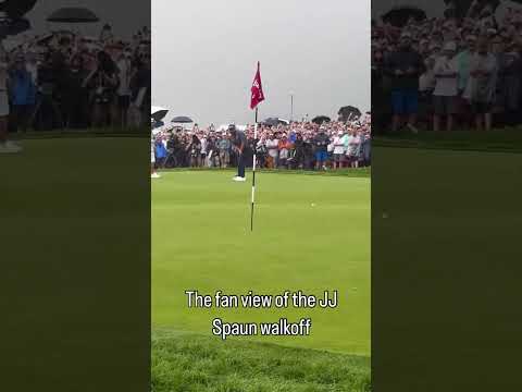 WHAT A SHOT 🤯 #golf #golfer #usga #usopen #oakmont #pgatour #asmr #girl