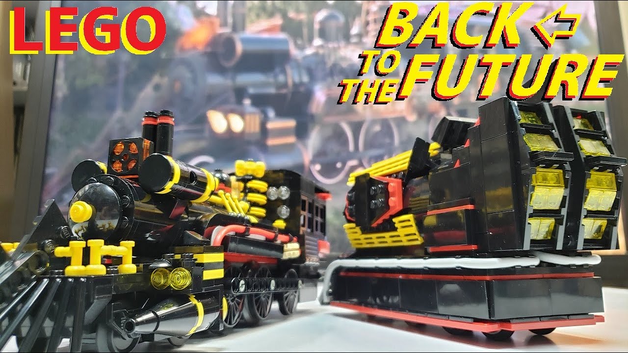 Lego バックトゥザフューチャーの機関車タイムマシンレゴで作ってみた 琴葉茜 Back To The Future Locomotive Time Machine With Lego Youtube