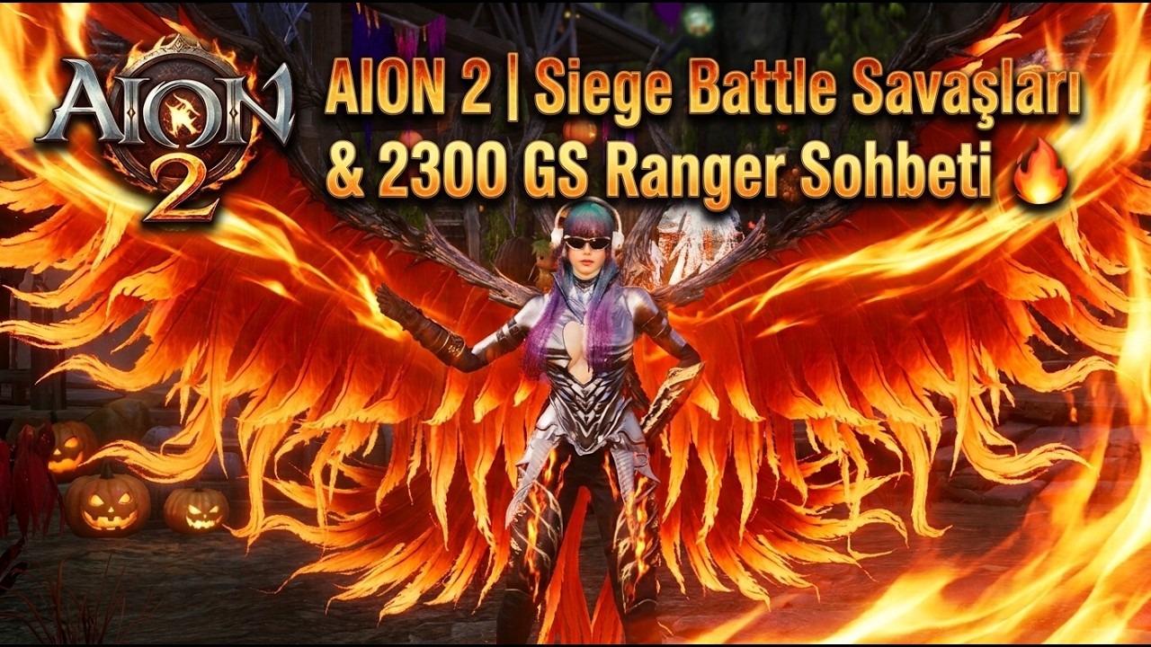 AION 2 | Siege Battle Savaşları & 2300 GS Ranger Sohbeti 🔥 | Discord: !discord
