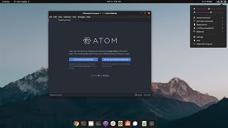 Install Atom editor for C/C++ in Ubuntu/Linux. 'Xterm' could not spawned issue solved.