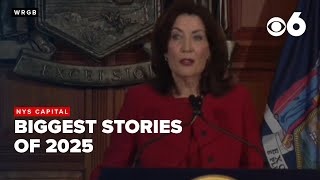 A look back at the biggest stories at the New York State Capital in 2025