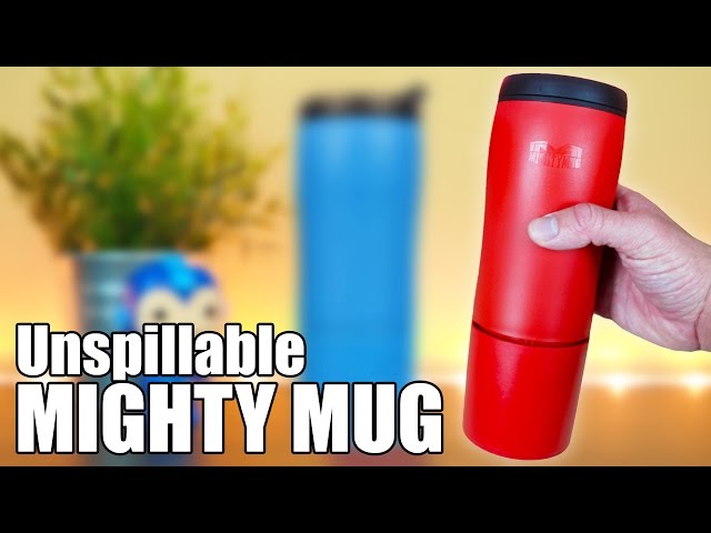 The Unspillable Cup That NEVER Spills, Mighty Mug Review & Punch Test!