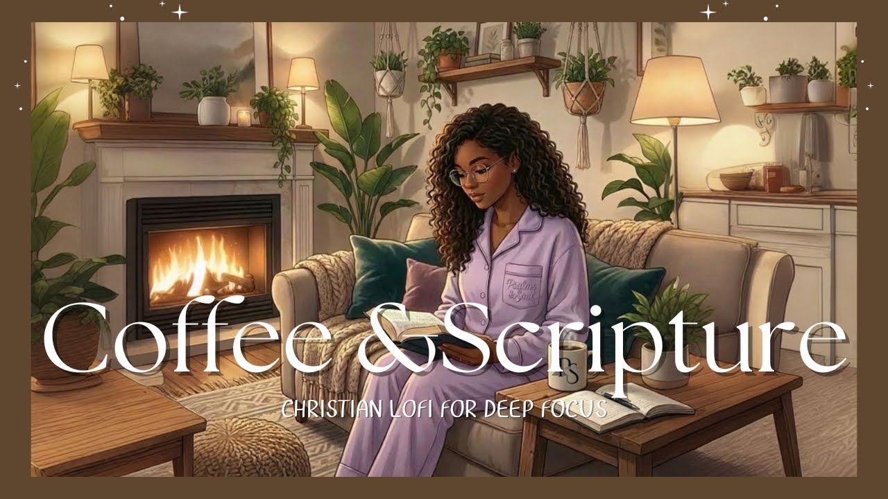 Coffee & Scripture Focus | Winter Cozy Lo-Fi🤍🕊️
