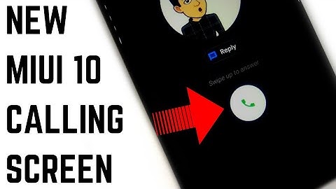 Change Incoming/Outgoing Call Screen On Miui 10 | Pixel 3 Dark Edition