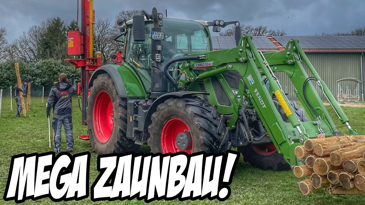 366: Die Pfähle werden gerammt! 💪🤩 | Ein Tag ohne Strom? ⚡️😳