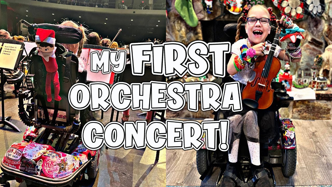 FIRST ORCHESTRA CONCERT! | LIFE WITH CP - YouTube