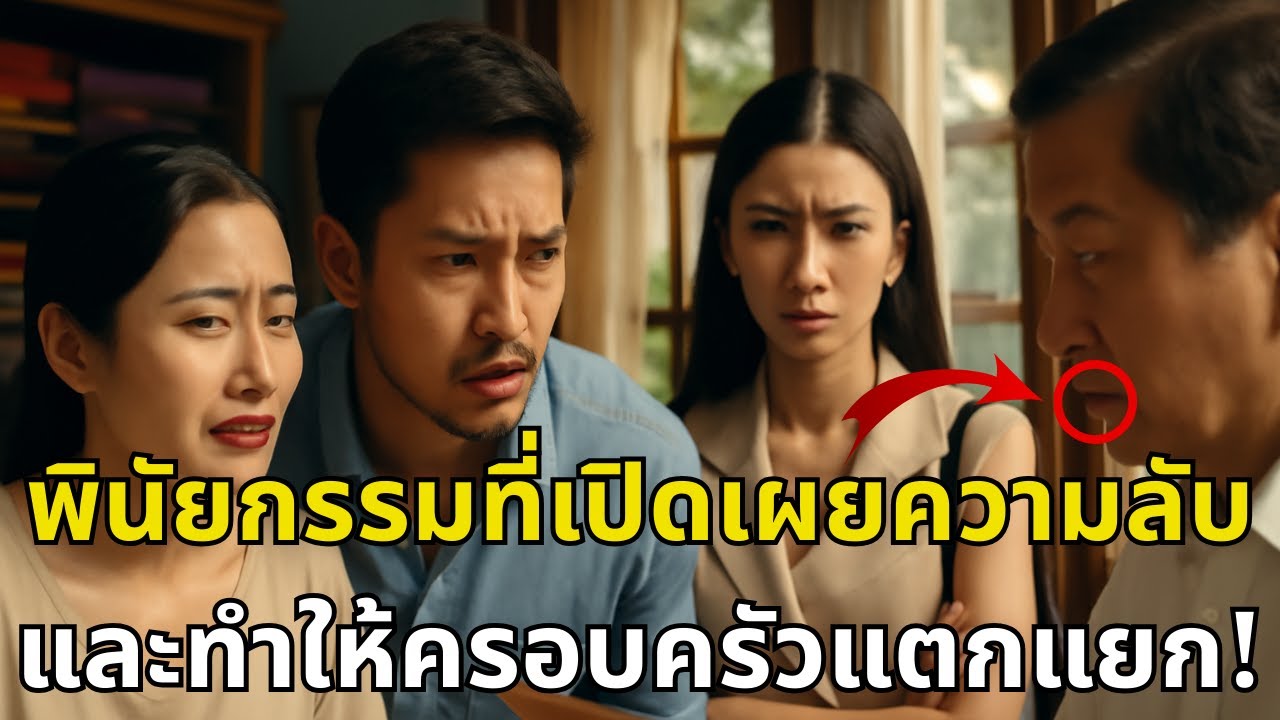 พินัยกรรมที่เปิดเผยความลับ และทำให้ครอบครัวแตกแยก!