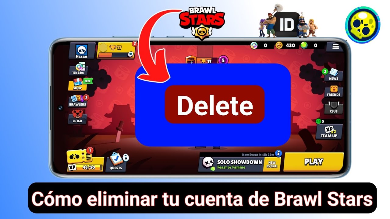 Como Eliminar Cuenta De Brawl Stars