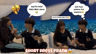 short dress prank Short dress 👗 prank on boyfriend ￼ gone extremely wrong 😭…