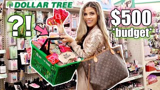 DOLLAR TREE $500 NEW JANUARY FINDS SHOPPING SPREE! we went CRAZY!