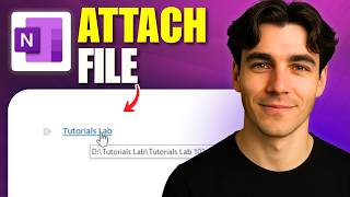 How To Attach A File Or Link To One In OneNote For Windows 10 (Tutorial 2026)